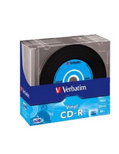 CD-R VERBATIM 43426 AZO 700MB 52X VINYL SURFACE 10T