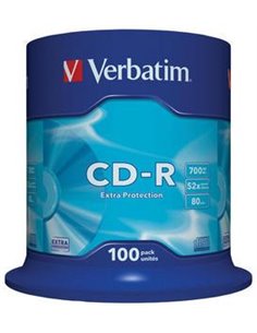 CD-R VERBATIM 43411 700MB 52X EXTRA PROTECTION SURFACE