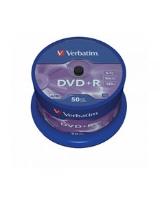 DVD+R VERBATIM 43550 AZO 4.7GB 16X MATT SILVER SURFACE