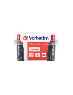 Verbatim AAA Battery Alkaline 24 Pack (Box) - 49504