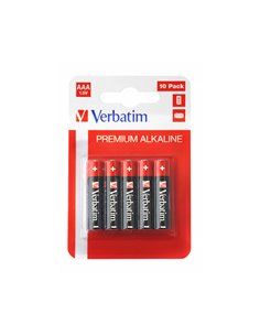 Verbatim AAA Battery Alkaline 10 Pack - 49874