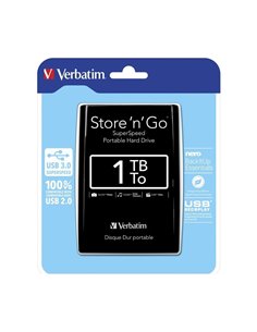 53023 Verbatim External USB 3 Portable Hard Drive