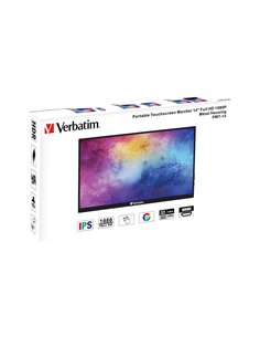 Verbatim PMT-14 IPS HDR Touch Monitor 14″ FHD 1920x1080 6ms - 49591