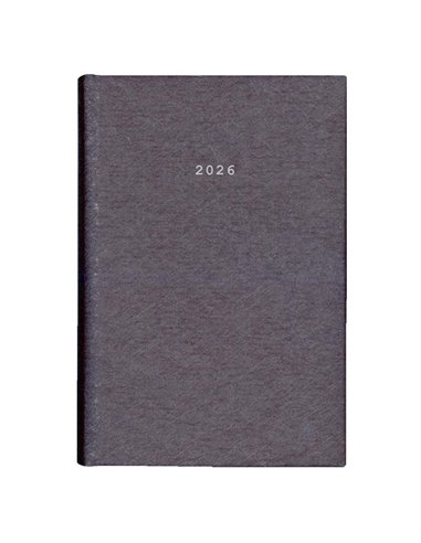 Next ημερολόγιο 2026 nest ημερήσιο δετό καφέ 14x21εκ.  Δυνατότητα εκτύπωσης