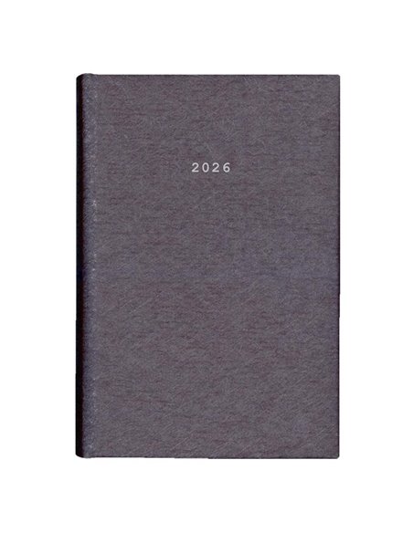 Next ημερολόγιο 2026 nest ημερήσιο δετό καφέ 14x21εκ.  Δυνατότητα εκτύπωσης