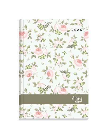 Next ημερολόγιο 2026 Gallery Τριαντάφυλλα 1 ημερήσιο δετό 12x17εκ.