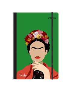 Next ημερολόγιο 2026 Trends Frida ημερήσιο flexi με λάστιχο 12x17εκ.