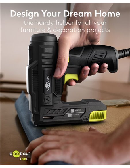 GOOBAY ηλεκτρικό καρφωτικό για καρφιά & συνδετήρες 77820, 70W