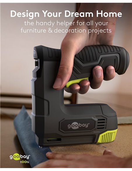 GOOBAY καρφωτικό μπαταρίας για καρφιά & συνδετήρες 77819, 1500mAh