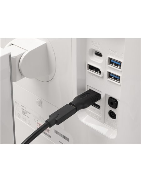 DELOCK αντάπτορας HDMI σε USB-C 61075, 4K/60Hz, μαύρος