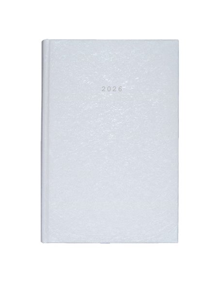 Next ημερολόγιο 2026 nest ημερήσιο δετό λευκό 17x25εκ.  Δυνατότητα εκτύπωσης