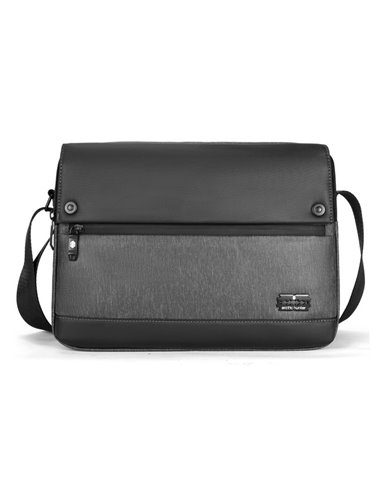 ARCTIC HUNTER τσάντα ώμου K00089 με θήκη tablet, 7L, μαύρη