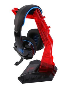 SADES επιτραπέζια βάση ακουστικών Wolfbone, κόκκινη