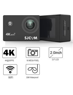 SJCAM Action Cam SJ4000 Air, 4K, 16MP, WiFi, 2" LCD, αδιάβροχη, μαύρη
