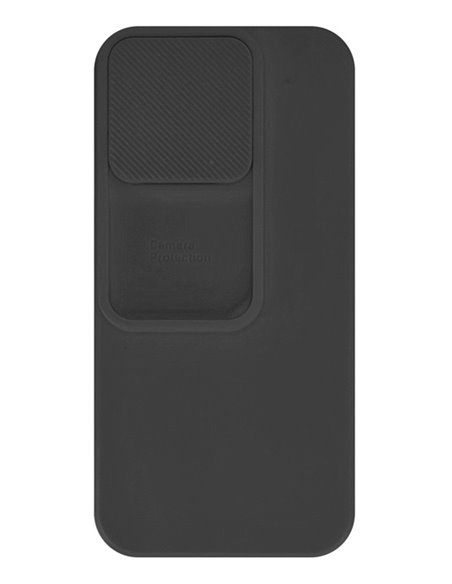 POWERTECH Θήκη Camshield Soft MOB-1884 για iPhone 15 Pro, μαύρη