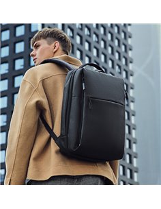 ARCTIC HUNTER τσάντα πλάτης 1701L με θήκη laptop 15.6", USB, 17L, μαύρη