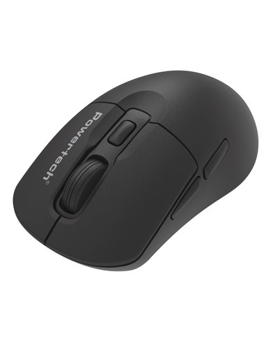 POWERTECH ασύρματο ποντίκι PT-1542, 2.4GHz, έως 5000DPI, αθόρυβο, μαύρο
