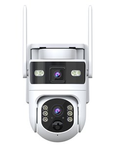 POWERTECH smart ηλιακή κάμερα PT-1547, dual lens, 4MP, 4G, PTZ, SD, IP65