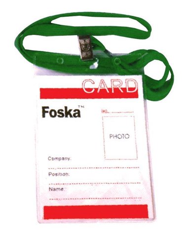 Καρτελάκια κάθετα με πράσινο κορδόνι 15,5x10,3εκ. 50τμχ