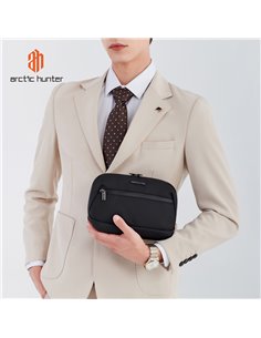 ARCTIC HUNTER τσάντα χειρός K00613, 2.7L, μαύρη