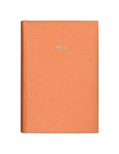 Next ημερολόγιο 2025 nest ημερήσιο δετό πορτοκαλί 17x25εκ.