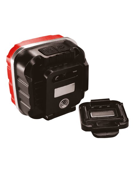 POWERTECH LED φακός κεφαλής PT-1548, 4 σε 1, επαναφορτιζόμενος, 950lm, IP64, κόκκινος