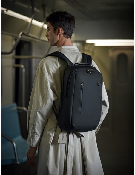 ARCTIC HUNTER τσάντα πλάτης B00915 με θήκη laptop 15.6", USB, 20L, μαύρη