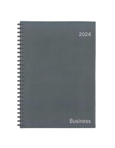 Next ημερολόγιο 2026 business xxl ημερήσιο σπιράλ γκρι 24x34εκ.