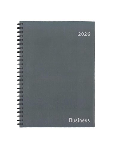 Next ημερολόγιο 2026 business xxl ημερήσιο σπιράλ γκρι 24x34εκ.
