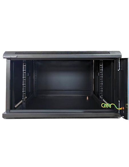 POWERTECH επιτοίχια καμπίνα rack 19" NETW-0037, 600 x 450 x 370mm, 6U
