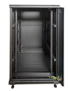 POWERTECH επιδαπέδια καμπίνα rack 19" NETW-0040, 600 x 800 x 1166mm, 22U