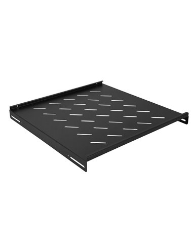 POWERTECH σταθερό ράφι για rack 19" NETW-0043, βάθος 475mm, μαύρο