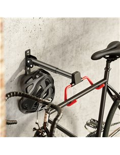 BRATECK επιτοίχια βάση ποδηλάτου LBM13-01, έως 30kg, μαύρη