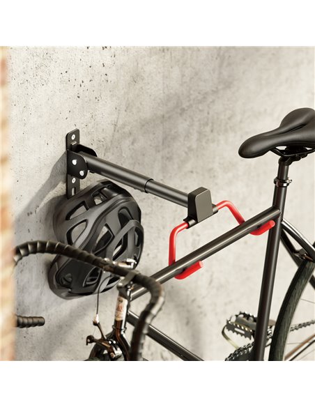 BRATECK επιτοίχια βάση ποδηλάτου LBM13-01, έως 30kg, μαύρη