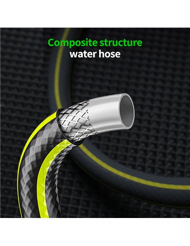 DELI λάστιχο ποτίσματος DL8072C-20, 6Bar, 1/2", 20m