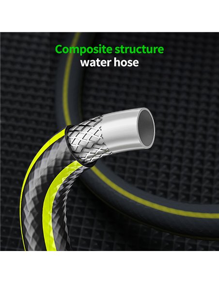 DELI λάστιχο ποτίσματος DL8072C-20, 6Bar, 1/2", 20m