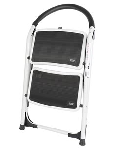 DELI σκάλα σιδήρου DL509012 με 2 σκαλοπάτια, 46cm, 150kg