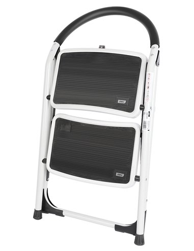 DELI σκάλα σιδήρου DL509012 με 2 σκαλοπάτια, 46cm, 150kg