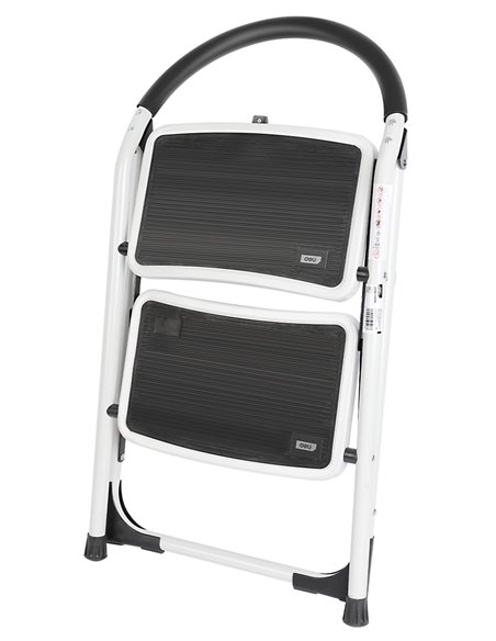 DELI σκάλα σιδήρου DL509012 με 2 σκαλοπάτια, 46cm, 150kg