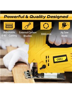 DELI σέγα DC576, ρυθμιζόμενη, 600W