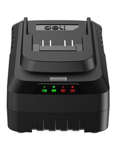 DELI φορτιστής μπαταριών εργαλείων μπαταρίας DE-CD20A2, 1 θέση, 20V 2Α