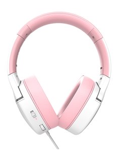 SADES gaming headset Spower, 3.5mm σύνδεση, 40mm, multi-platform, ροζ/λευκό