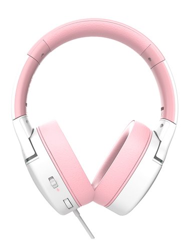 SADES gaming headset Spower, 3.5mm σύνδεση, 40mm, multi-platform, ροζ/λευκό