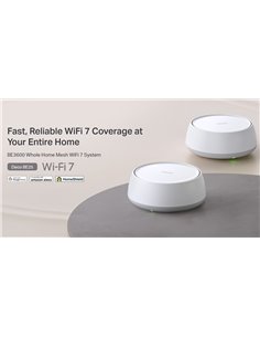TP-LINK Home Mesh WiFi 7 System Deco BE25, 3600Mbps ΒΕ3600, V1.0