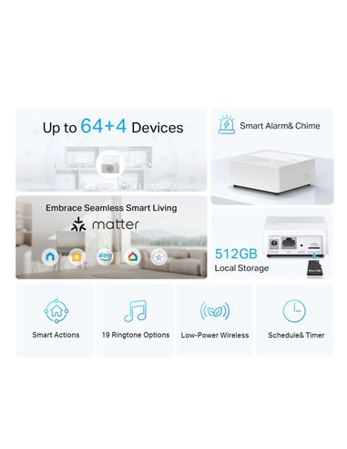 TP-LINK smart hub Tapo H200, WiFi, 868MHz, V1.0