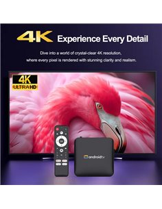 H96 MAX TV Box S905L3, 4K, 2/16GB, WiFi, Bluetooth, Android 14