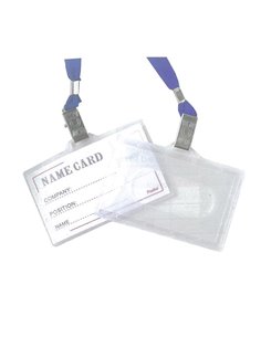 Καρτελάκι οριζόντιο pp με μπλε κορδόνι 9,2x5.9εκ. 50τμχ.