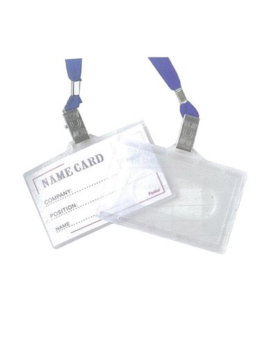 Καρτελάκι οριζόντιο pp με μπλε κορδόνι 9,2x5.9εκ. 50τμχ.