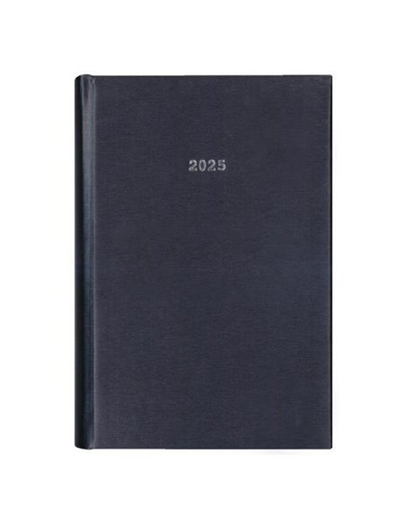 Next ημερολόγιο 2025 metallic ημερήσιο δετό μαύρο 17x25εκ.