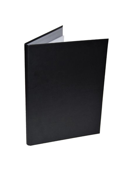 Νext ντοσιέ συνεδρίου eco leather μαύρο με μπλοκ και στυλό Υ32x24εκ.